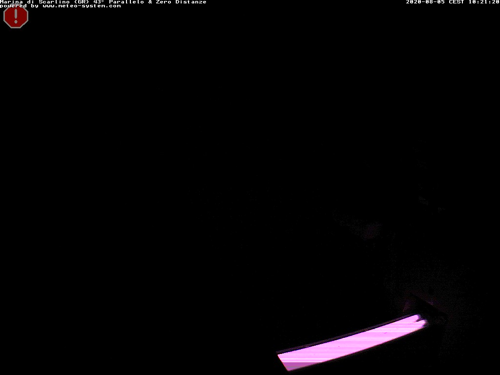 immagine della webcam nei dintorni di Castiglione della Pescaia: webcam Scarlino